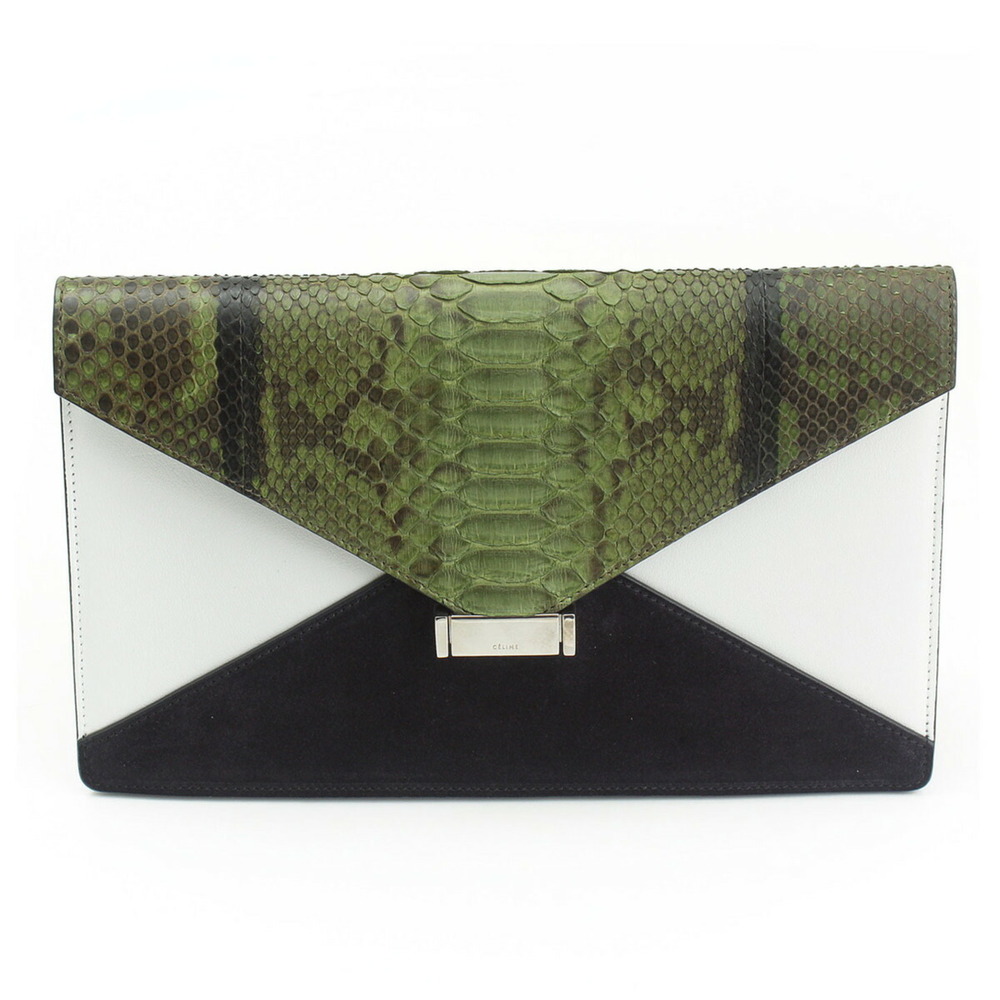 Celine Clutch Diamond Python Bag